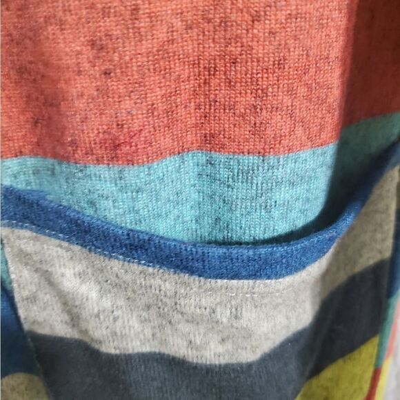 Grace & Emma NWOT Multi-colored Striped Cardigan Duster Size Small - Picture 9 of 10